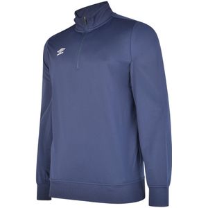Umbro Heren Club Essential Half Zip Sweatshirt (M) (Donkere marine)