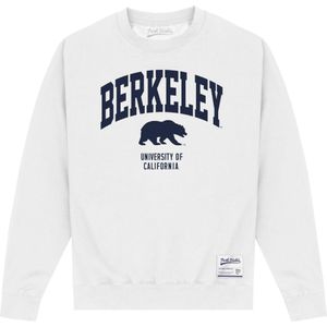 UC Berkeley Sweatshirt met beren voor volwassenen (5XL) (Wit)