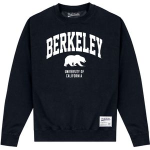 UC Berkeley Sweatshirt met beren voor volwassenen (5XL) (Zwart)