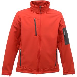 Regatta - Heren Standout Arcola 3-Laags Waterdichte en Ademende Softshell Jas (XL) (Rood)