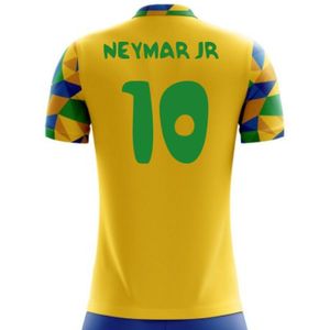 2022-2023 Brazil Home Concept Football Shirt (Neymar Jr 10) - Kids