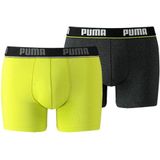 Puma - Basic Stripe Elastic - Boxer 2Pack - S