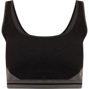 Dare 2B Dames/Dames Don´t Sweat It Gerecycleerd Bikinitopje (L) (Zwart/Koolgrijs)