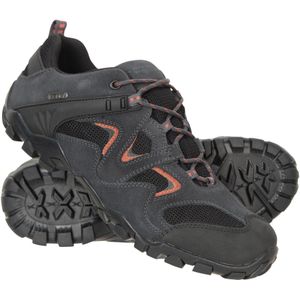 Mountain Warehouse Heren Wulpen Waterdichte Suède Wandelschoenen (45,5 EU) (Donkergrijs)