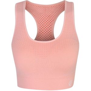 Dare 2B Dames/Dames Dont Sweat It II Marl Sportbeha (XS) (Neon Peach)