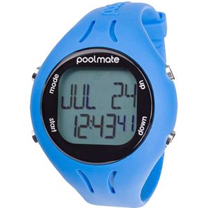Swimovate Unisex PoolMate2 Digitaal horloge voor volwassenen  (Blauw)