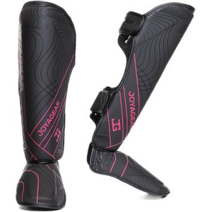 Joya Essential - Scheenbeschermers - Zwart met roze - XL