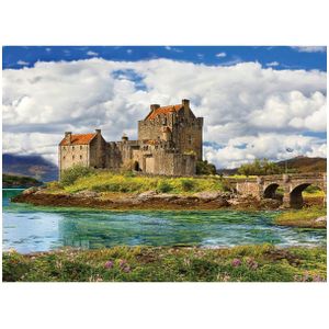 Puzzel Eurographics - Eilean Donan Castle Schotland, 1000 stukjes
