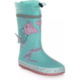 Regatta Kinder/Kinder Puddle Peppa Pig Wellington Laarzen (29 EU) (Aruba Blauw)