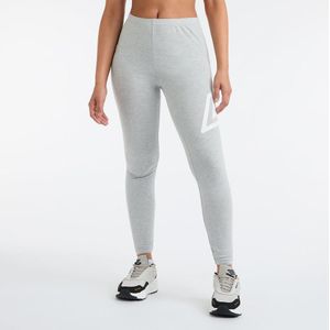 Umbro Dames/Dames Core Legging met Hoge Taille (L) (Grijs gemêleerd/wit)