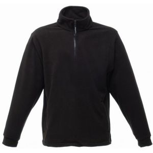 Regatta Thor Overhead Half Zip Anti-Pill Fleece Top (170 GSM) (XL) (Zwart)