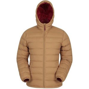 Mountain Warehouse Seizoenen gewatteerd herenjack (XXS) (Tan)