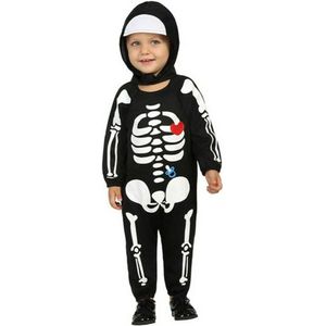Kostuums voor Baby's Zwart Skelet 24 Maanden