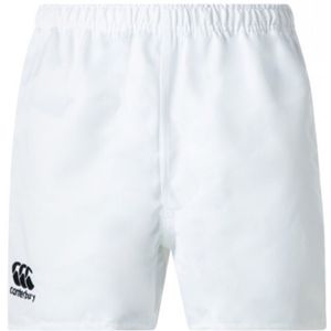 Canterbury Kinder/Kids Professionele Polyester Shorts (152) (Wit)