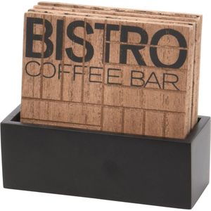 Onderzetterset Bistro 11,5x4,5x10cm