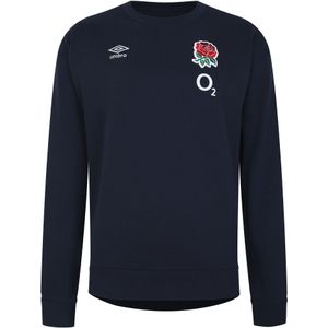 Umbro Heren 23/24 Engeland Rugby Fleece Top (S) (Navy Blazer)
