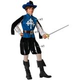 Kostuums voor Kinderen Musketier Blauw Maat 3-4 Jaar