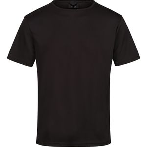 Regatta Heren Pro Reflecterend Vochtafvoerend T-shirt (XS) (Zwart)