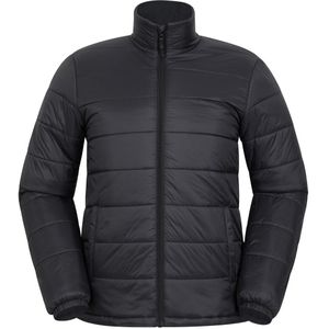 Mountain Warehouse Heren Essentials Lichtgewicht Gewatteerd Jasje (3XL) (Zwart)