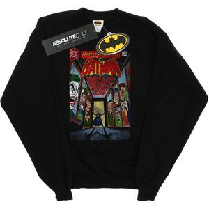 DC Comics Jongens Batman Rogues Gallery Cover Sweatshirt (116) (Zwart)