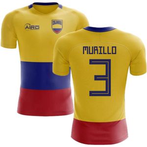 2022-2023 Colombia Flag Concept Football Shirt (Murillo 3)