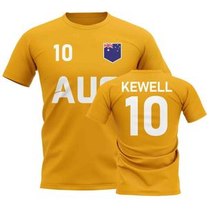 Harry Kewell Country Code T-Shirt (Gold)