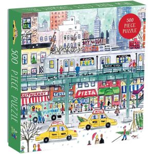 Michael Storrings: New York City Subway 500 Piece Puzzle