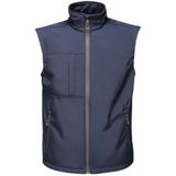 Regatta Heren Achthoek II Drukbare Soft Shell Bodywarmer (5XL) (Marine/Seal Grey)