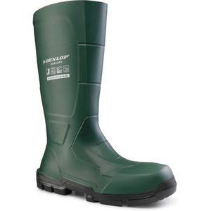 Dunlop Unisex Jobguard veiligheidslaarzen voor volwassenen (45,5 EU) (Erfgoed Groen)