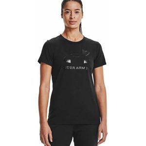 Dames-T-Shirt met Korte Mouwen Under Armour Sportstyle Zwart Maat M
