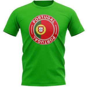 Portugal Football Badge T-Shirt (Green)