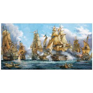 Naval Battle Puzzel (4000 stukjes, Thema: Zeeslag)