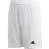 adidas - T19 Knit Short Youth - Voetbalbroekje Wit - 128