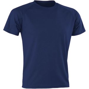 Spiro Heren Aircool T-Shirt (4XL) (Marine)
