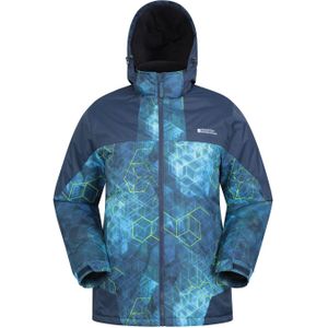 Mountain Warehouse Heren Shadow II Geometric Ski Jacket (S) (Marine)