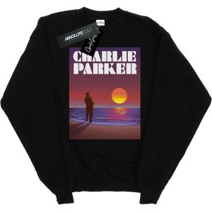 Charlie Parker Meisjes Sweatshirt Into The Sunset (152-158) (Zwart)