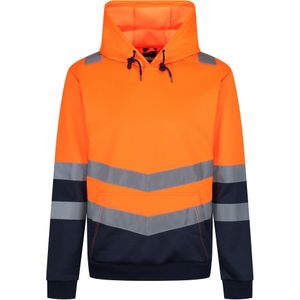 Regatta Heren Overhead High-Vis Hoodie (M) (Oranje)