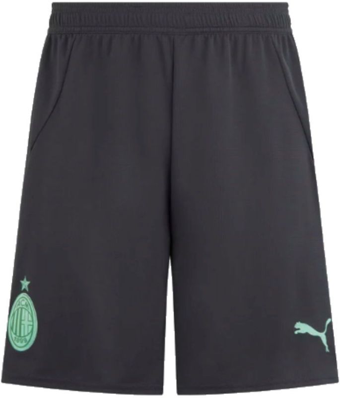 2024-2025 AC Milan Third Shorts (Grey)