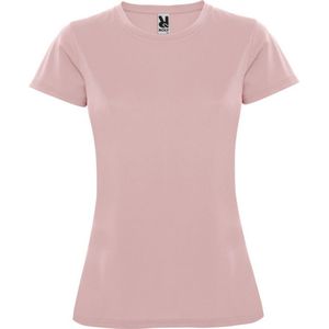 Roly Dames/Dames Montecarlo Sport T-shirt met korte mouwen (L) (Lichtroze)