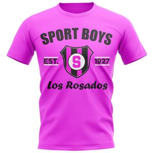 Sport Boys Established Football T-Shirt (Pink)
