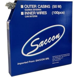 Saccon Box binnenkabel versnelling (4x4) zink per 100 stuks sab12203c