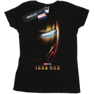 Marvel Studios Womens/Ladies Iron Man Poster Cotton T-Shirt