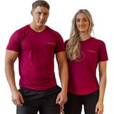 Fittastic Sportswear Bordeaux Red Shirt - Rood - S