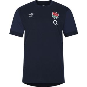 Umbro Heren 23/24 Engeland Rugby T-Shirt (XL) (Navy Blazer)