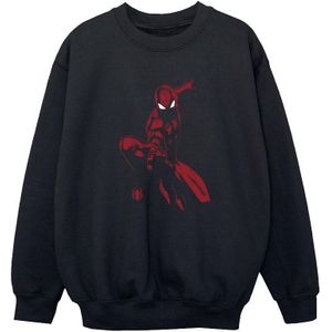 Marvel Jongens Spider-Man Spidey Schaduw Sweatshirt (140-146) (Zwart)