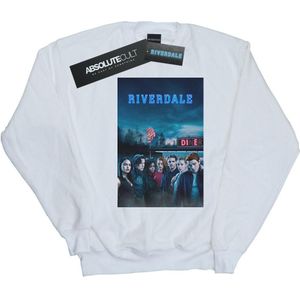 Riverdale Dames/Dames Die Diner Sweatshirt (S) (Wit)