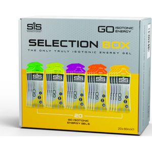 SIS ENERGYGEL GO ISOTONIC 20-PACK SMAKENMIX | 20X60 ML | Mix doos