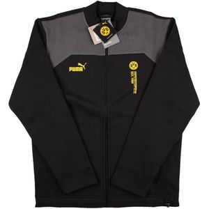 2023-2024 Borussia Dortmund FtblCulture Track Jacket (Black)