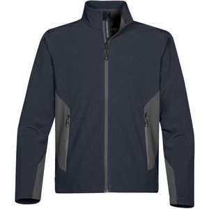 Stormtech Heren Pulse Softshell-jasje (XL) (Marine / Graniet)