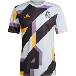 2023-2024 Real Madrid Pre-Match Shirt (Silver)